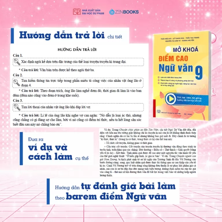 MỞ KHÓA ĐIỂM CAO NGỮ VĂN LỚP 9